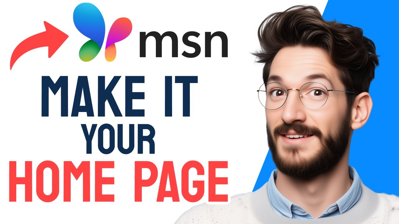 How to MAKE MSN Your Homepage (Step by Step)
