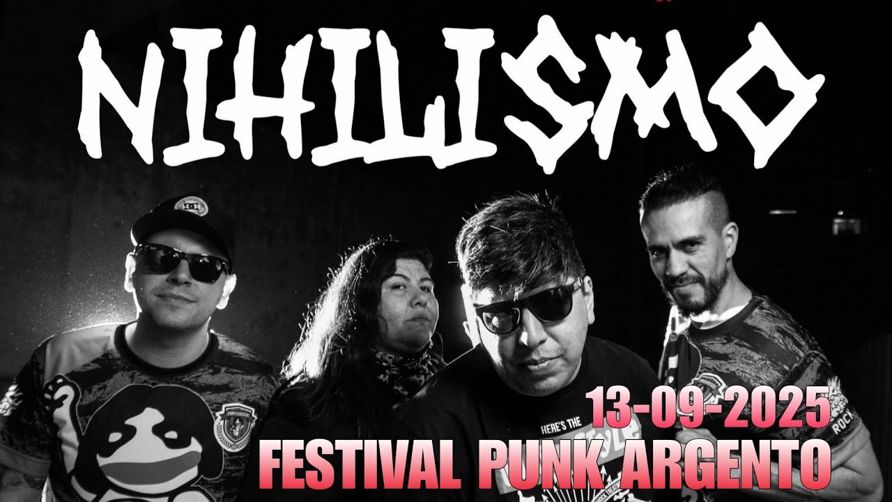 Nihilismo - Festival Punk Argento - 13 de Septiembre de 2025 - Strummer Bar - Renegado Radio