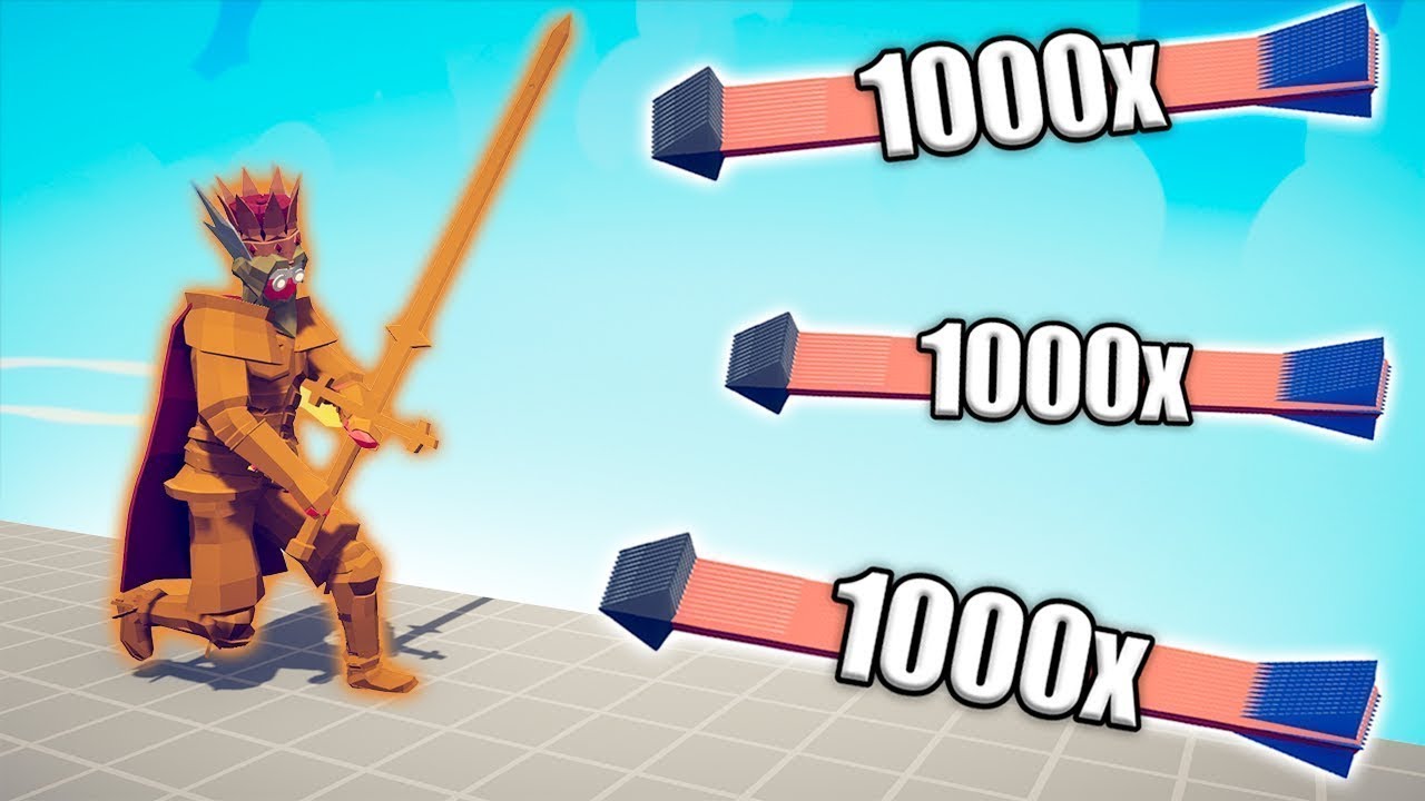 KING ARTHUR & ICE GIANT vs 1000x OP UNITS COMPILATION - Totally Accurate Battle Simulator 2026
