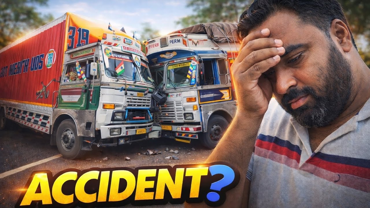 Lucknow Agra Expressway Pe Truck Ka accident Ho Gaya || ￼ Bahut Bada Nuksan Ho Gaya || Truck #Vlog