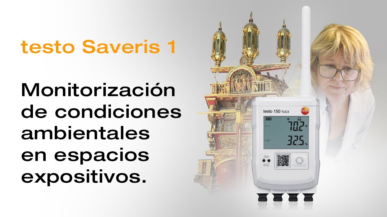 Testo Saveris 1: medición de condiciones ambiente en el MMB | Be sure. Testo