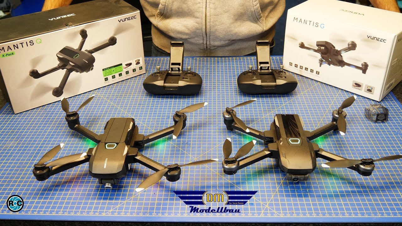 RC Drone Yuneec Mantis G UNBOXING