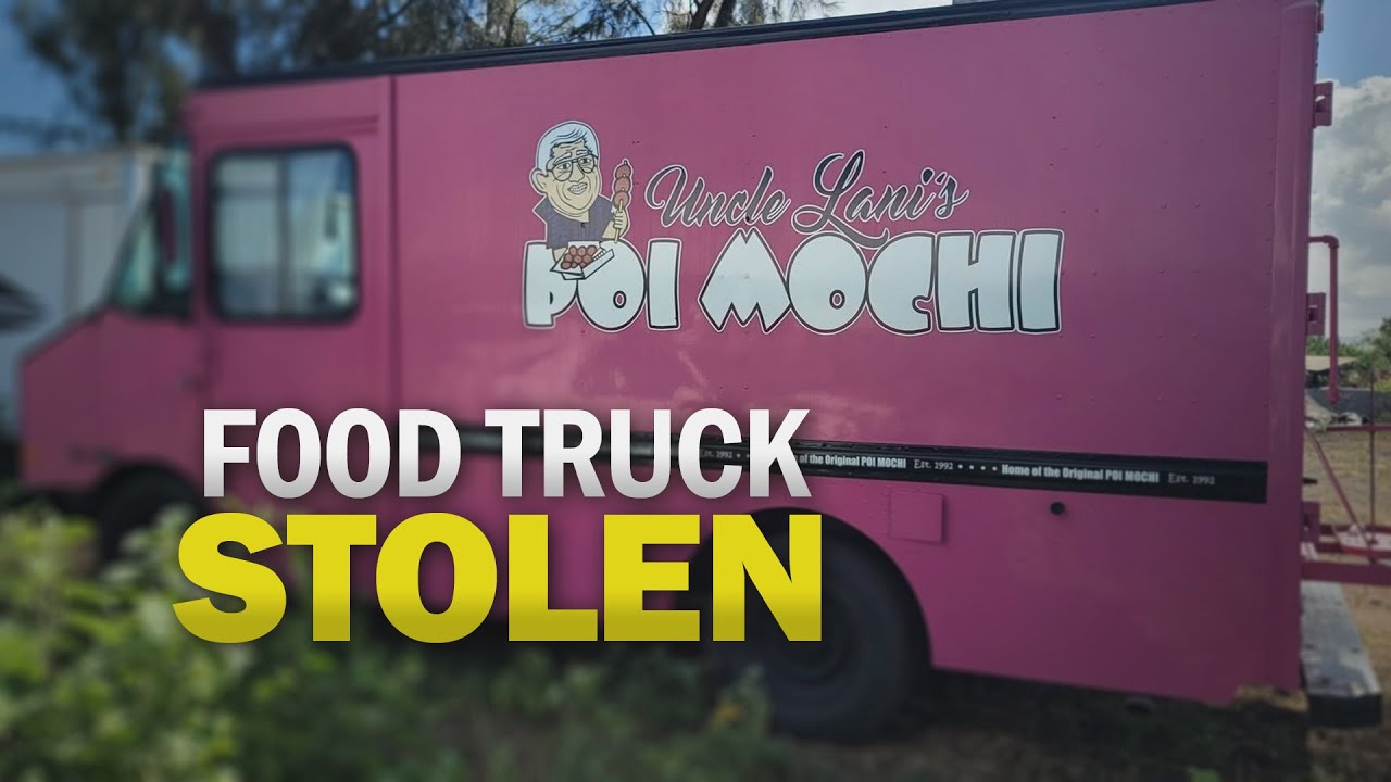 ‘Shame on you’: Bright pink food truck among items stolen by armed thieves