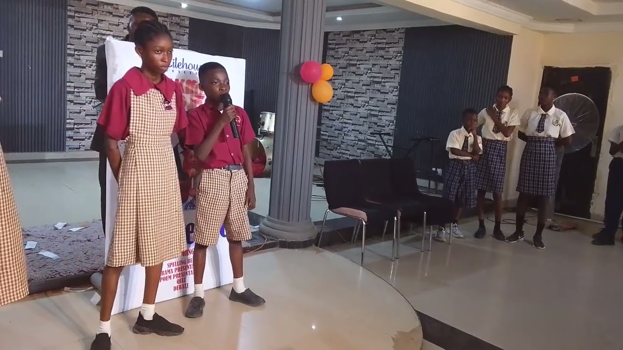 Talk Mate Project Season 9, Living Fountain college ( Poem Presentation)