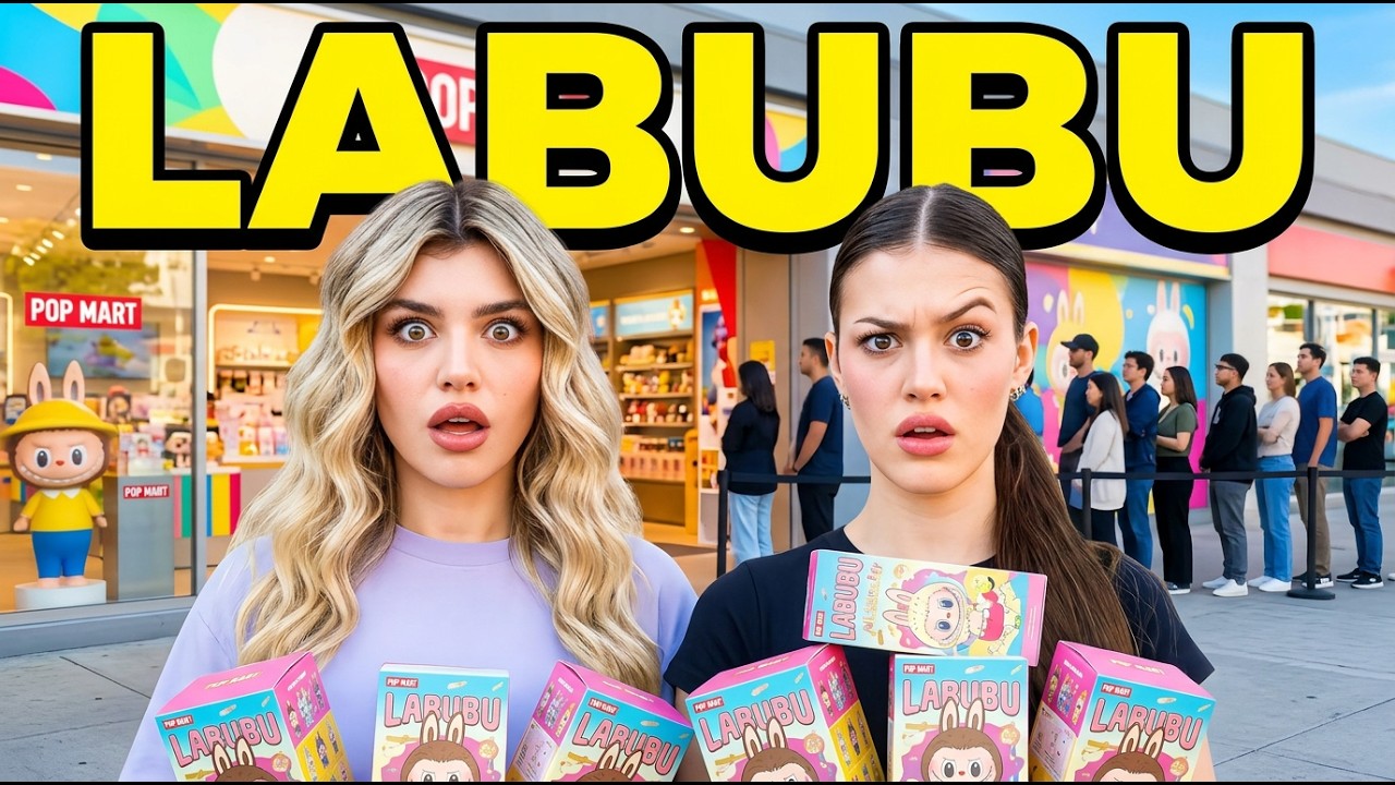 Andiamo alla ricerca di LABUBU - #veraeviola #labubu