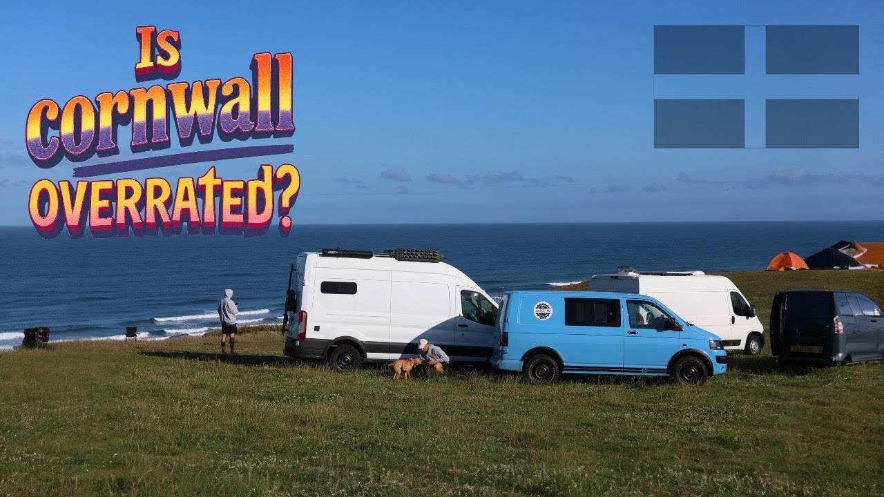 THIS VW T5 CAMPER CONVERSION ROAD TRIP CHANGED HOW I SEE CORNWALL! BEACHES, BACKROADS AND BIG VIEWS!