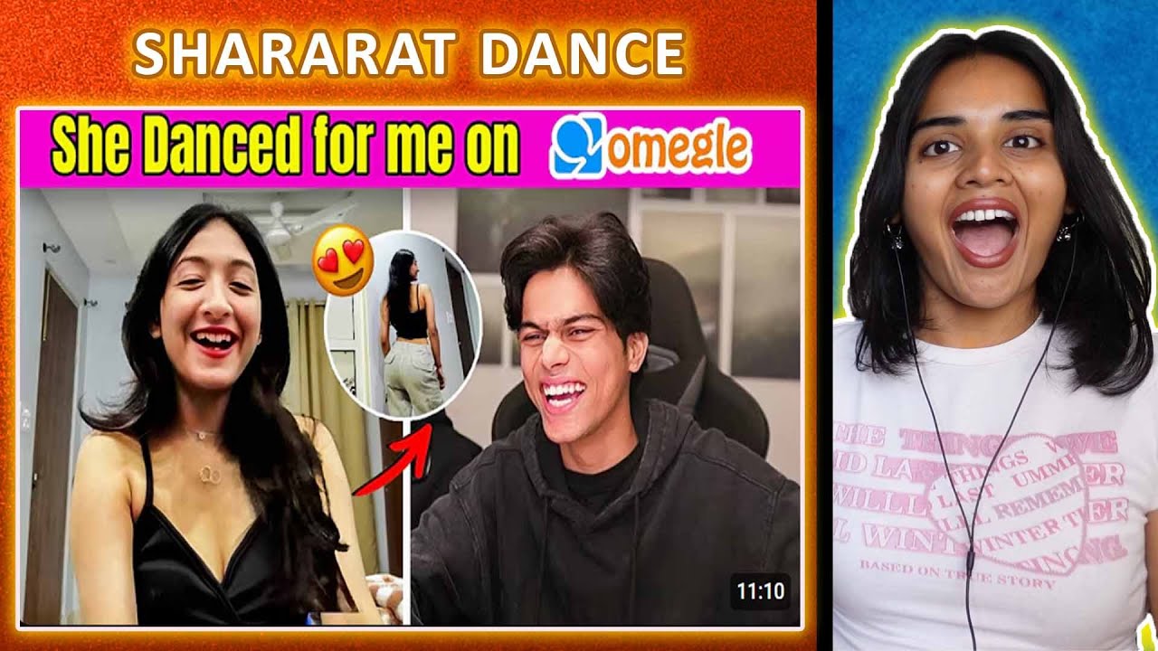SHE Danced For ME on omegle 😍 REACTION | @adarshuc  | Neha M.