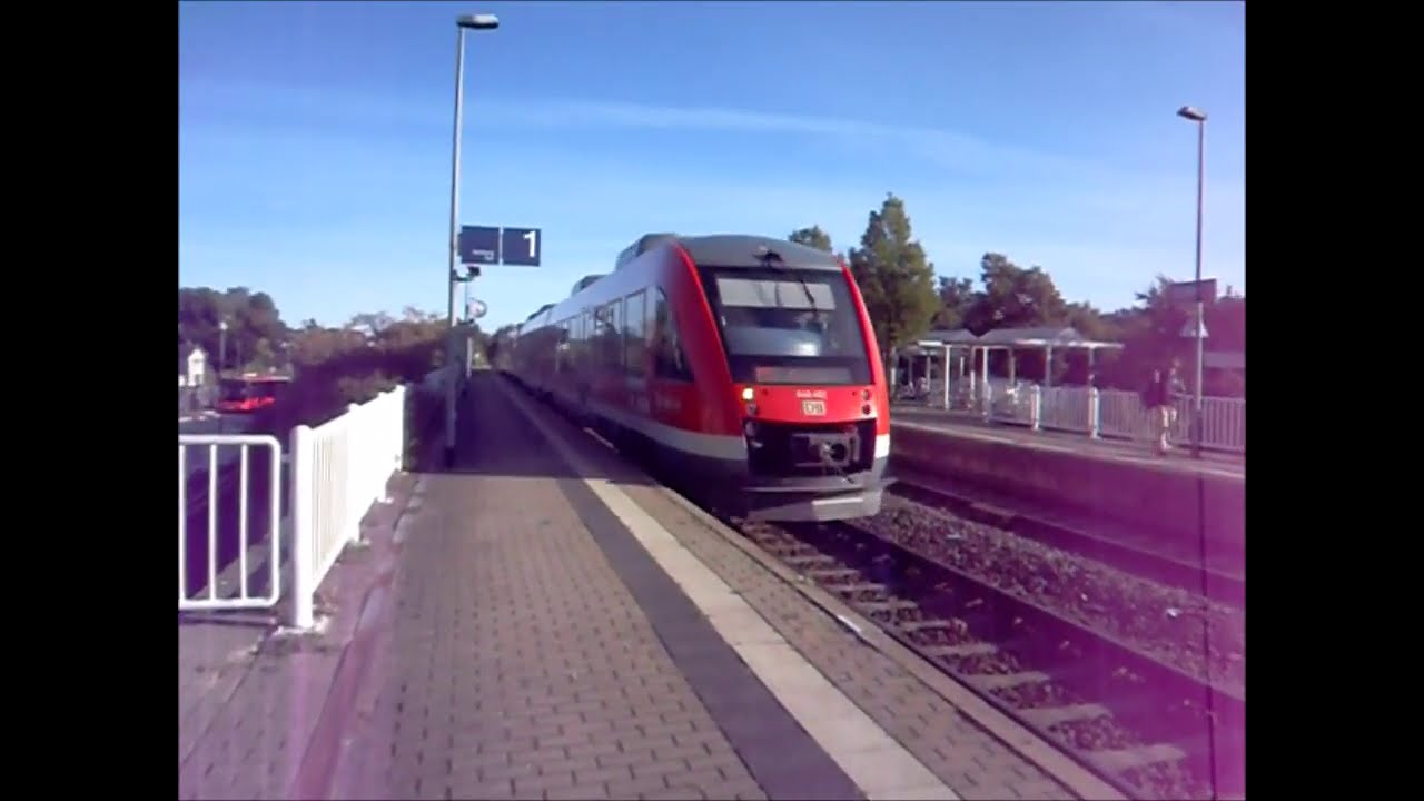 Von Eutin nach Kiel mit dem Zug