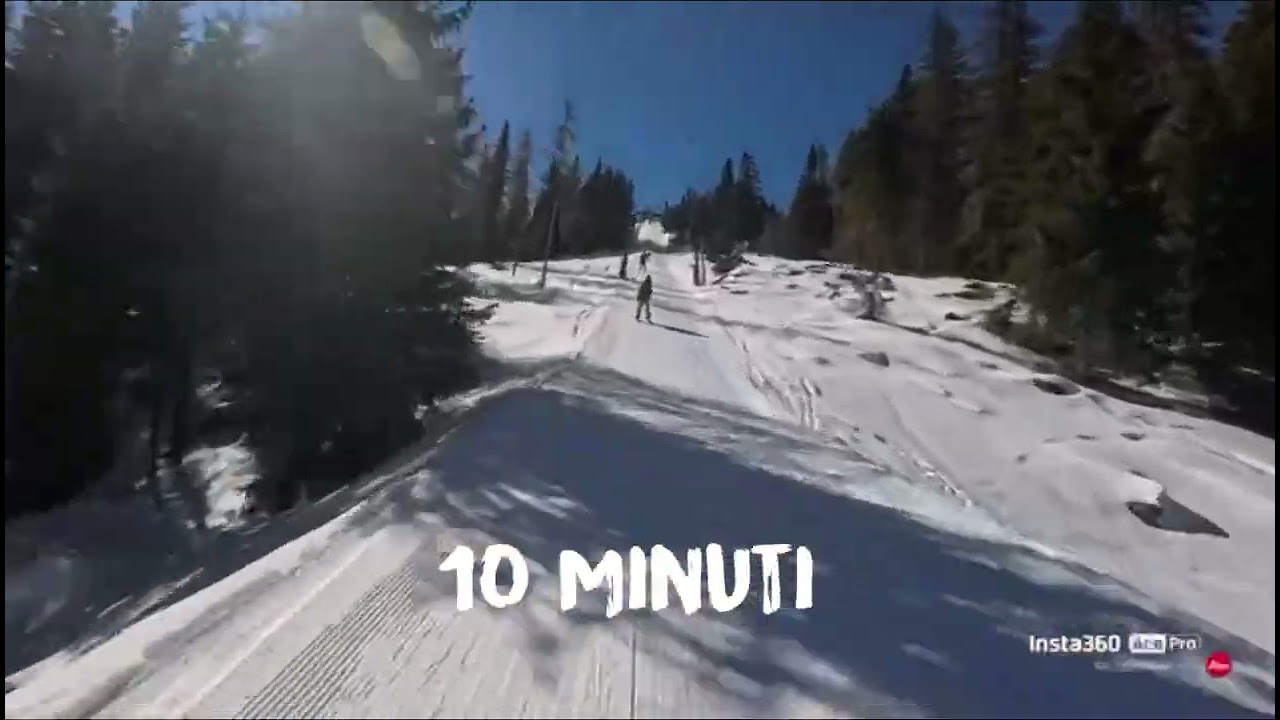 RISALITA INTEGRALE INVERNALE DELLO SKI-LIFT LEITNER CREP DE MONT 