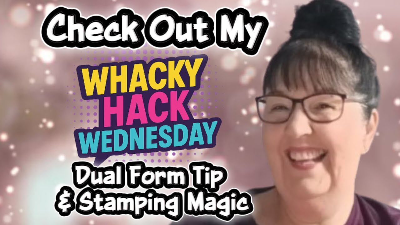 Dual Form Tip & Stamping Magic | Whacky Hack Wednesday #nails #nailhacks