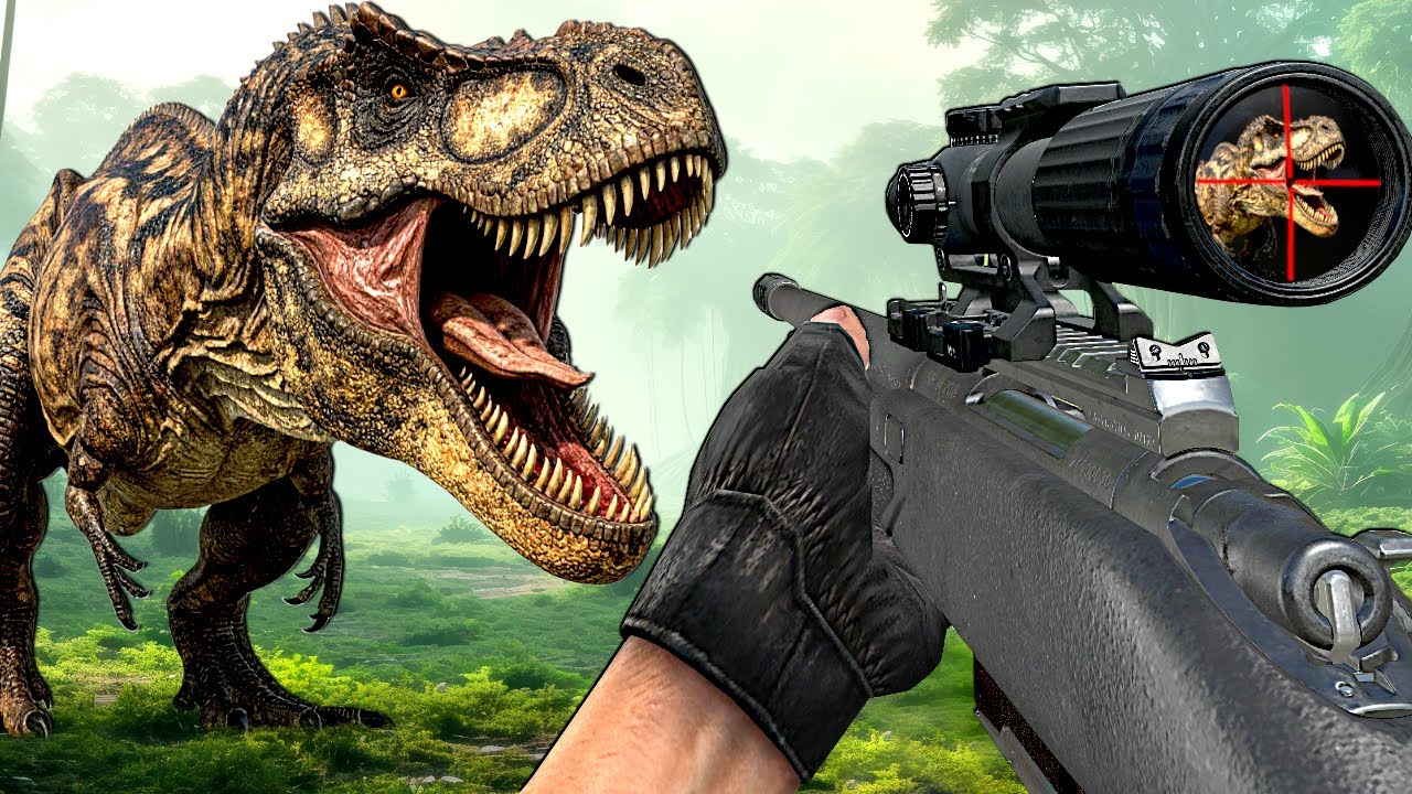 HUNTING A T-REX (Prehistoric Hunt)