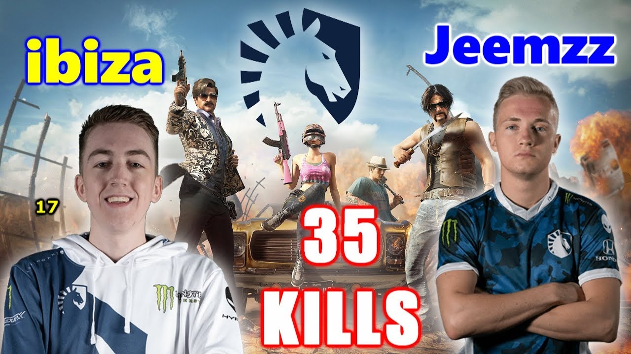 Team Liquid ibiza & Jeemzz - 35 KILLS - AKM+AWM - DUO - PUBG