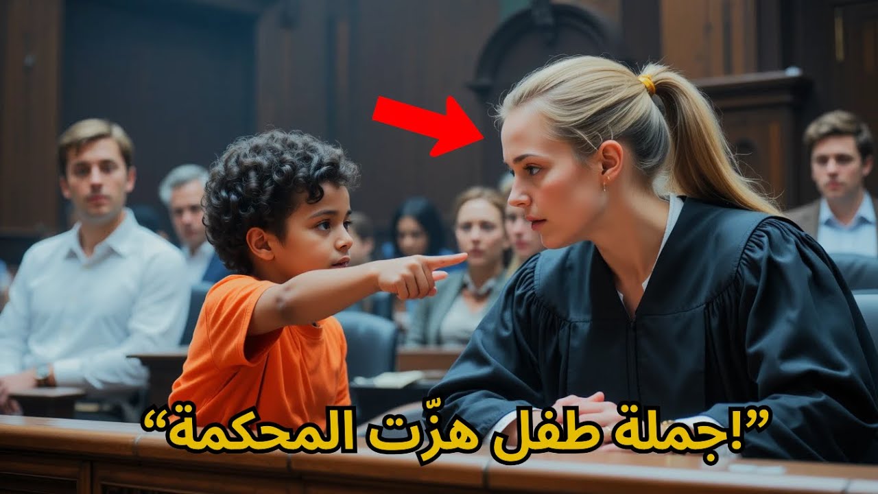 طفل أسود ينظر إلى القاضية ويقول: أنتِ أمي — لحظة واحدة كشفت أخطر قضية سرقة أطفال في المحكمة