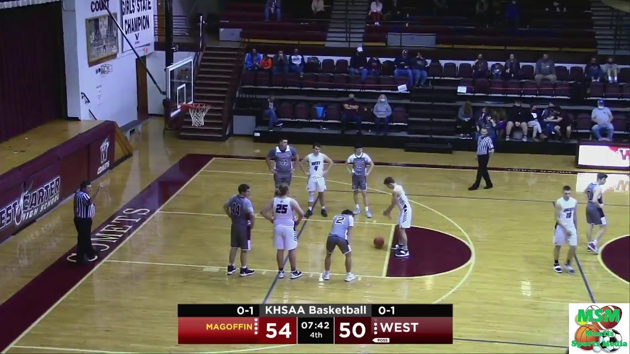 West Carter vs Magoffin County KHSAA Boys Basketball 1/6/2021