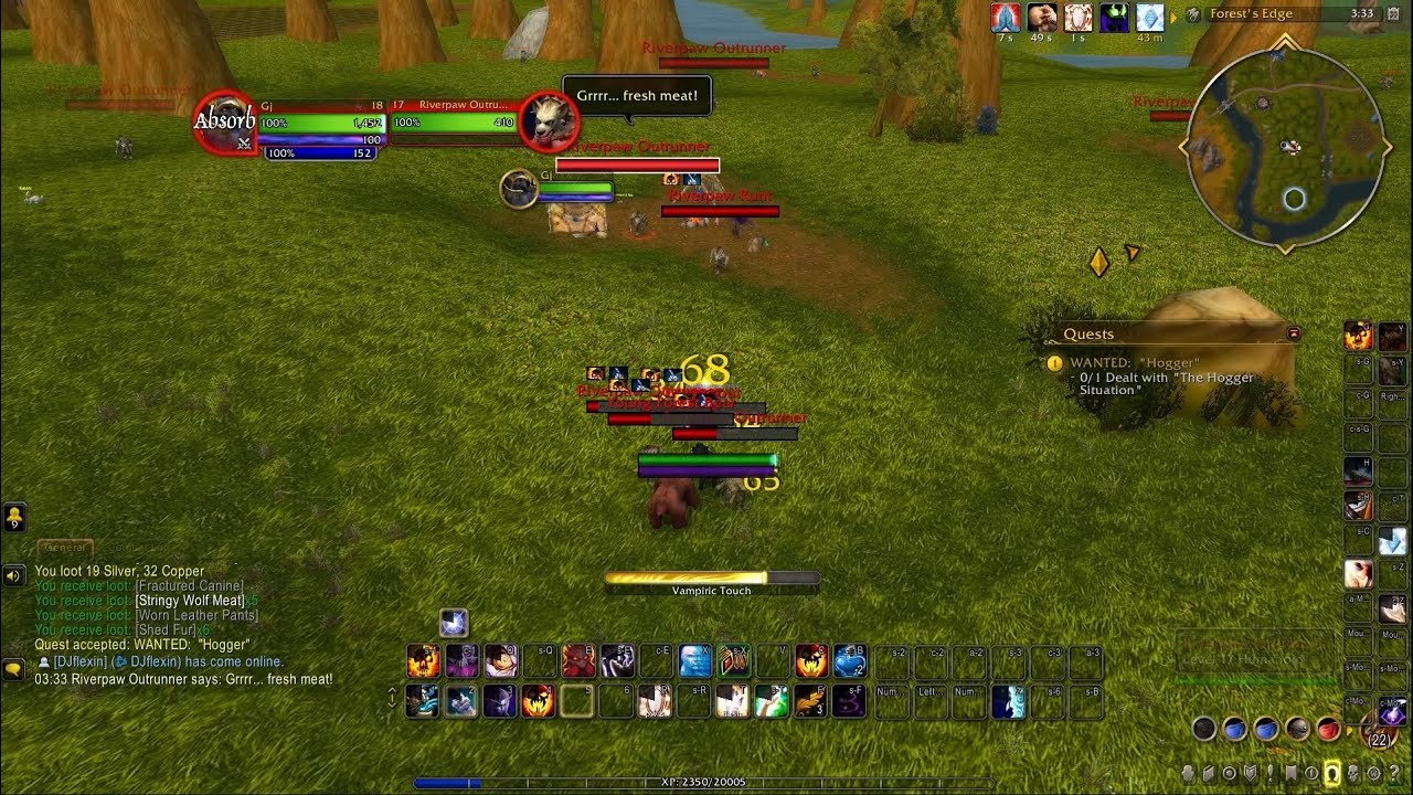 leveling in retail vs classic
