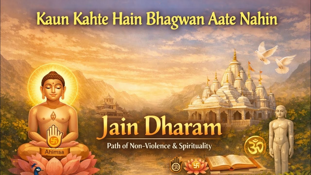 Kaun Kahte Hain Bhagwan Aate Nahin || singer & lyricist : roopesh jain || jain bhajan || 2024