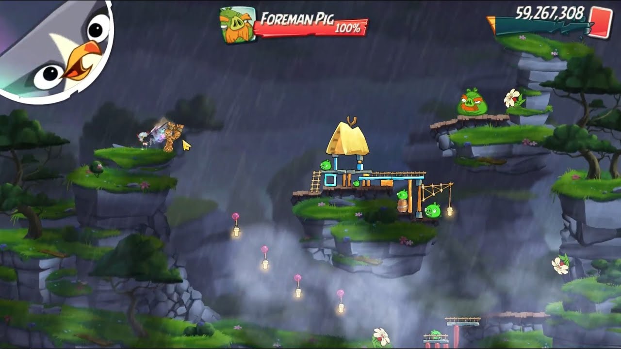 Level 1453 – Beating Pig Boss In Angry Birds 2! | Epic Walkthrough