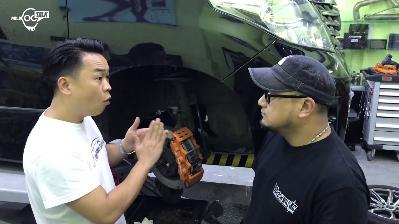 Alphard 可以用原裝軨6 pot套裝