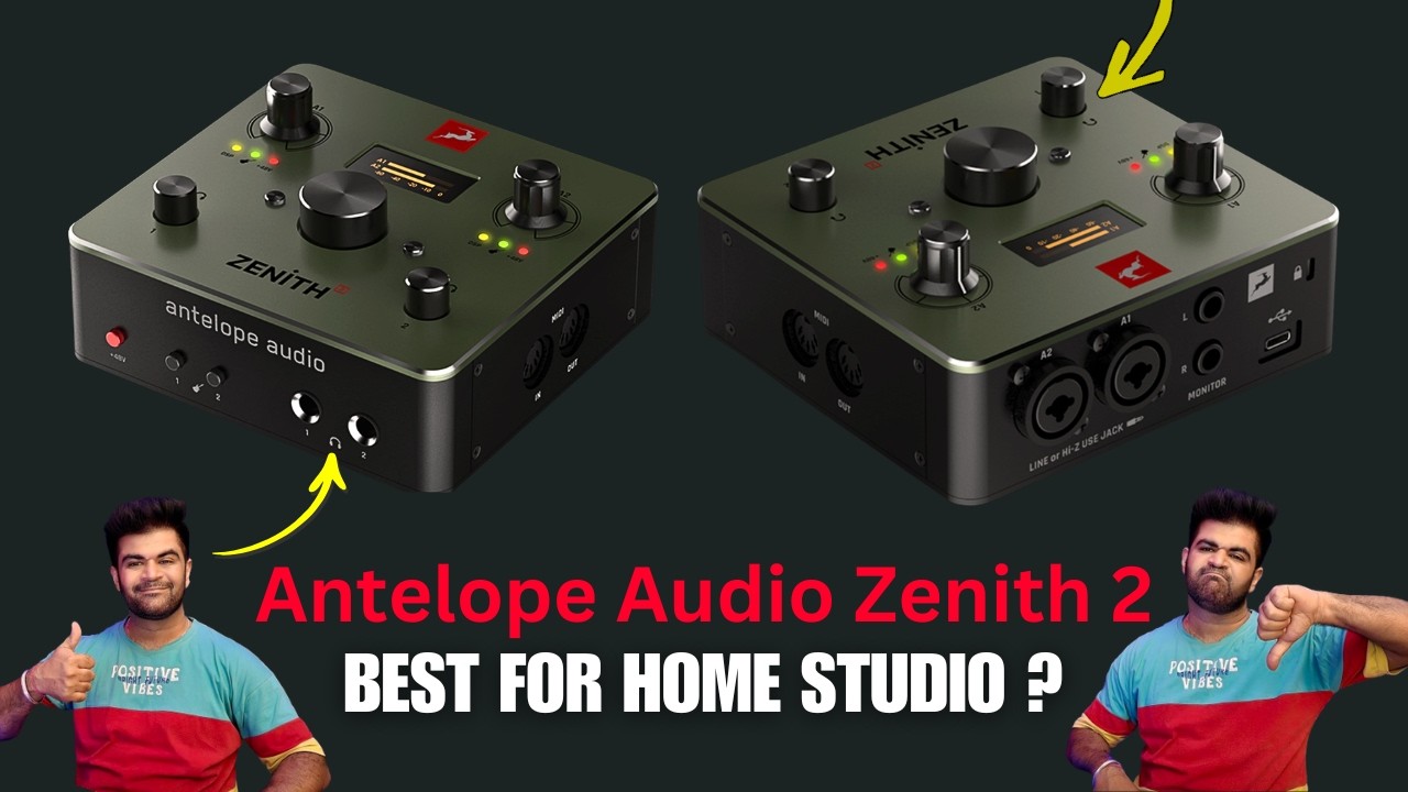 Antelope Audio Zenith 2 - Best Audio Interface for Home Studio