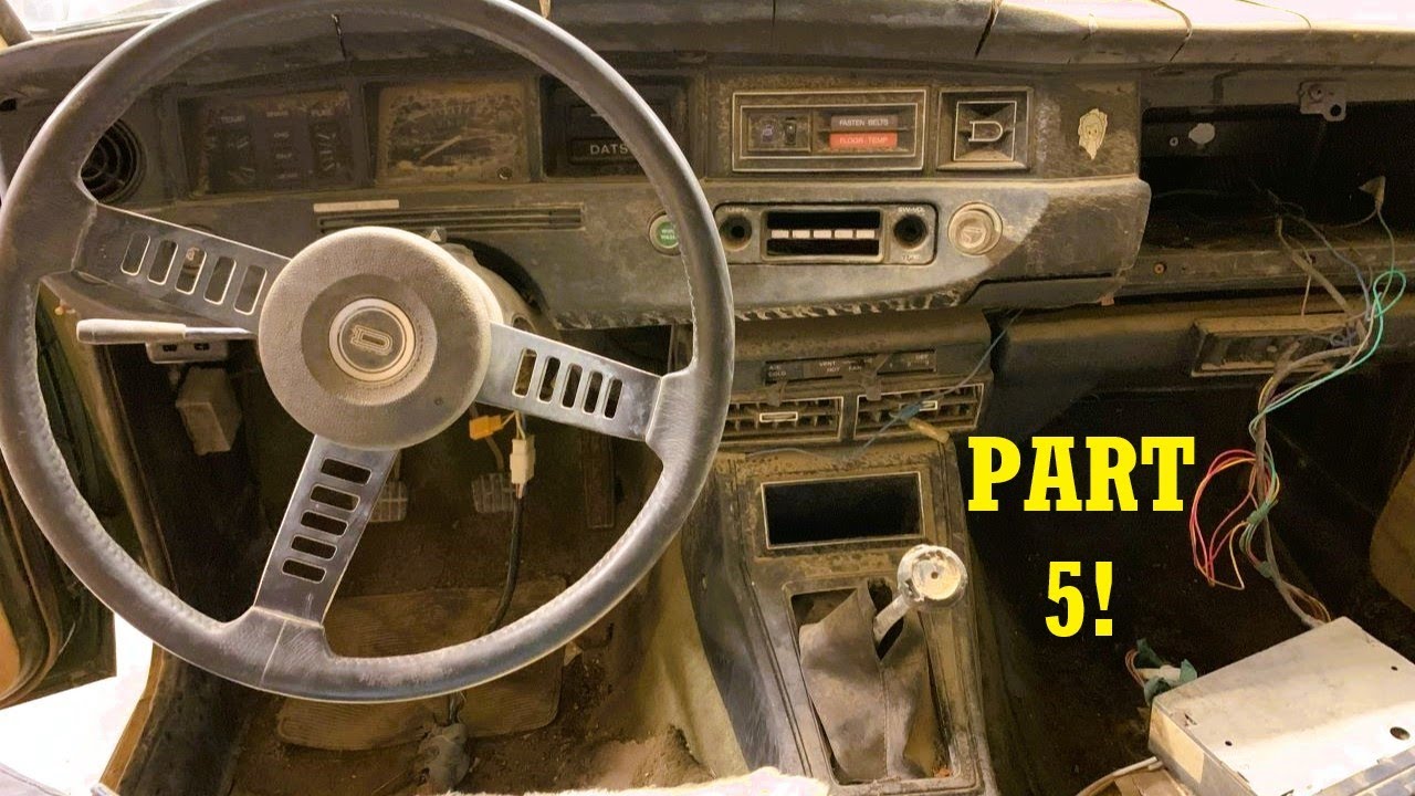 Datsun B210 1977 года, часть 5 | Эпизод «Интерьер»!