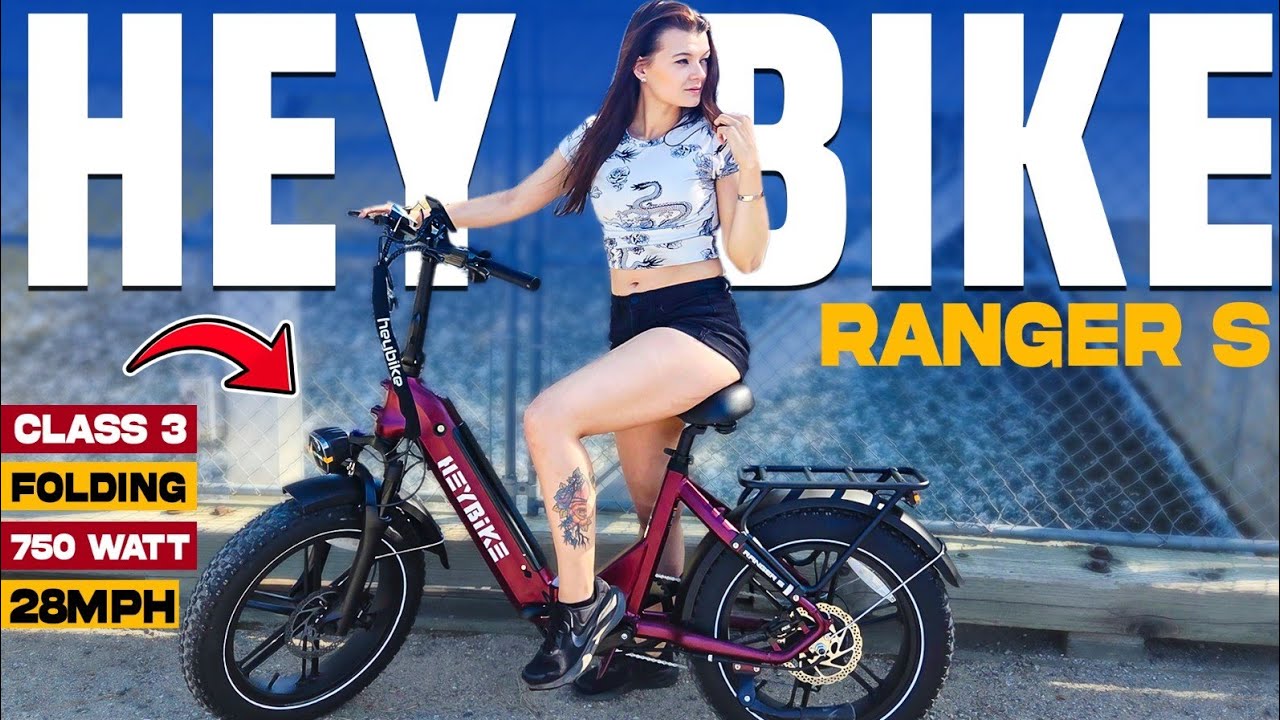 Heybike Ranger S Folding Ebike W/ Torque Sensor!