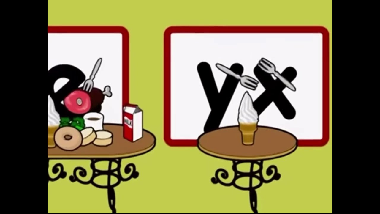 They Might Be Giants - E Eats Everything (official TMBG video) Reversed