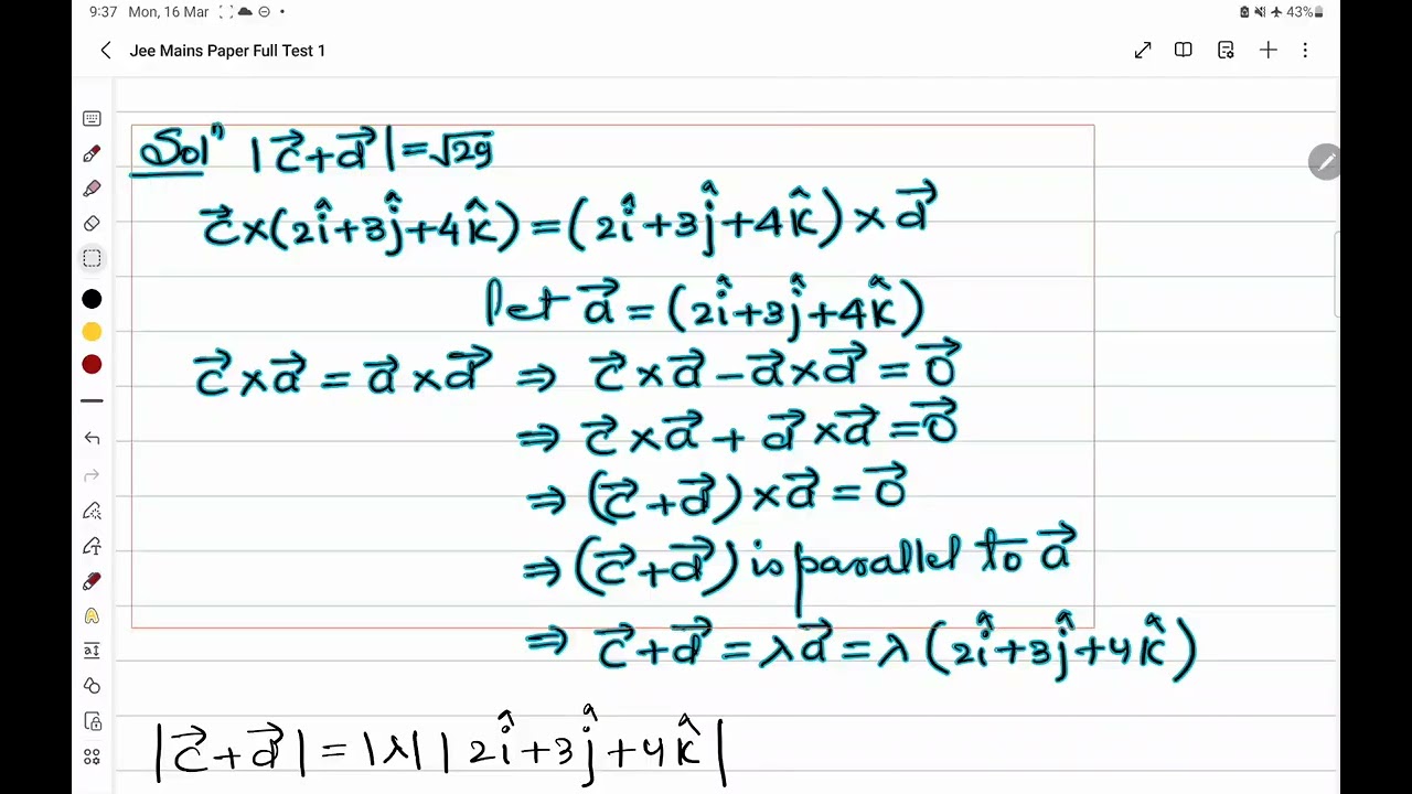Jee Paper 1 Discussion ( Part 1 )