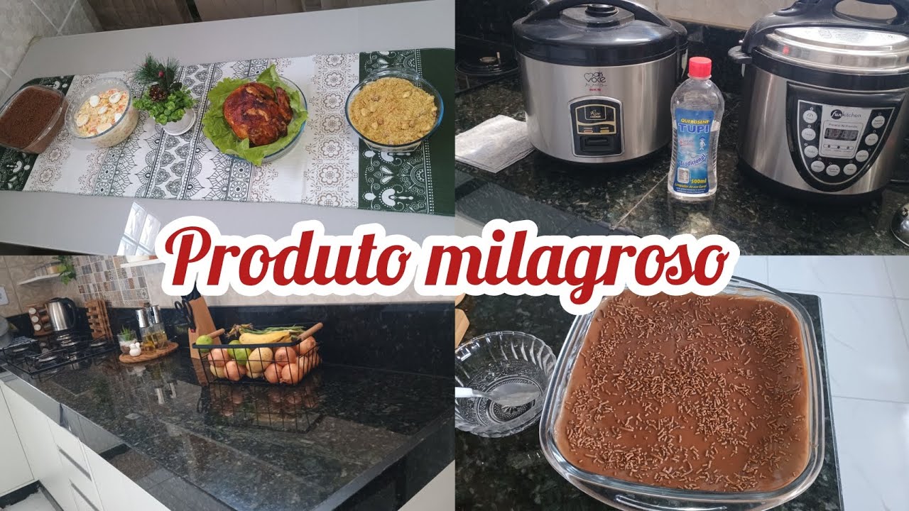 VLOG / comida de natal / produto de limpeza milagroso / hortinha limpinha 