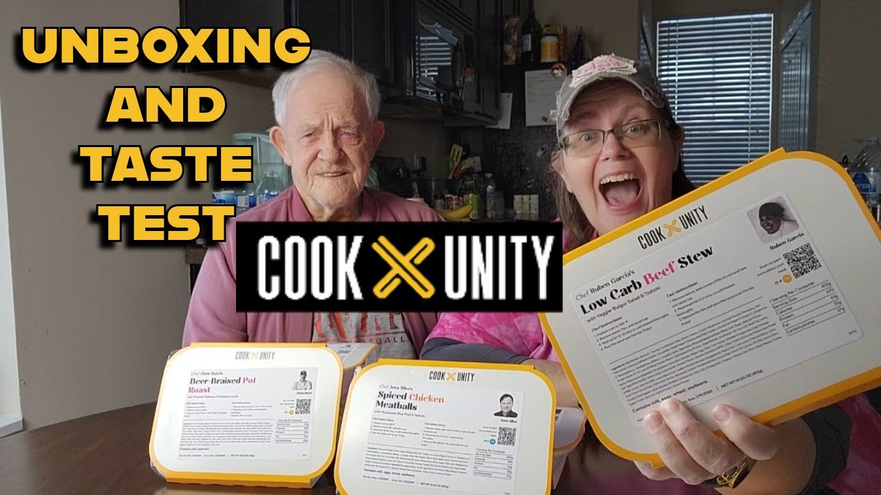 Unboxing Cook Unity and Taste Test Review 