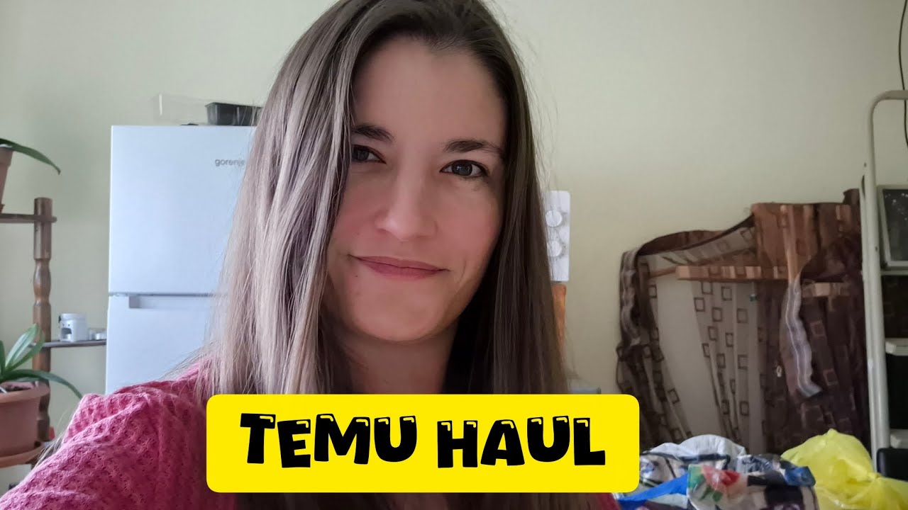 TEMU HAUL #haul #temu #vlogging #vlogs 