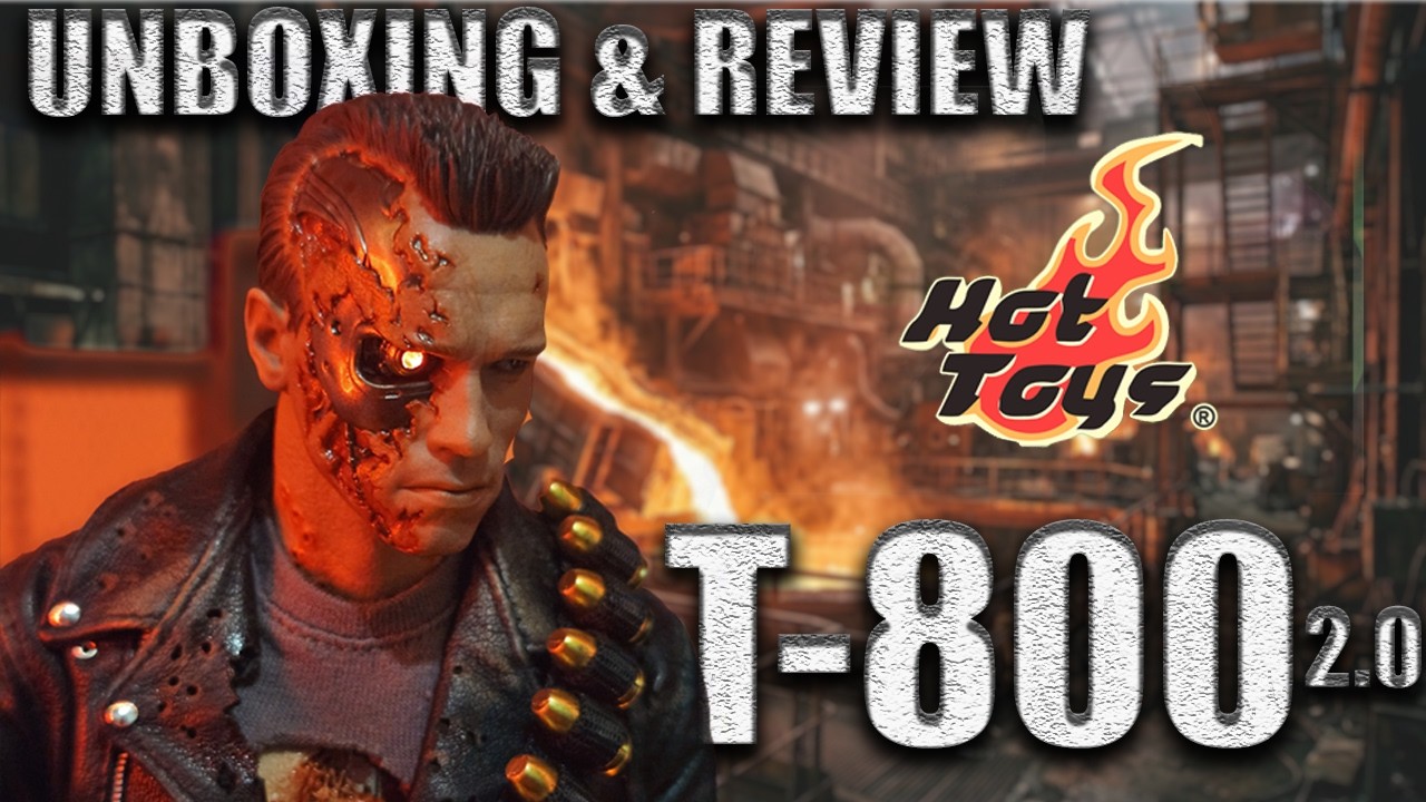 T-800 Battle Damaged 2.0 1/6 | DX46 | HOT TOYS | Unboxing & review ESPAÑOL