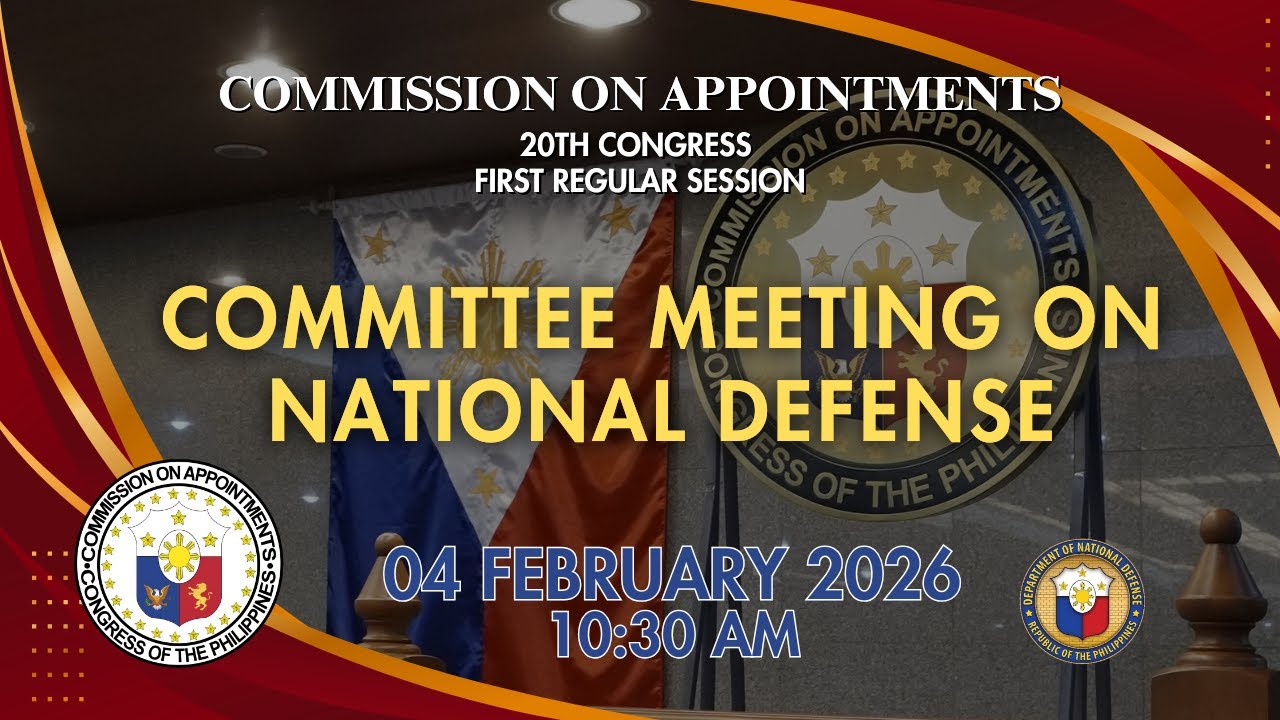 CA COMMITTEE MEETING ON NATIONAL DEFENSE AND PLENARY SESSION (02/04/26)