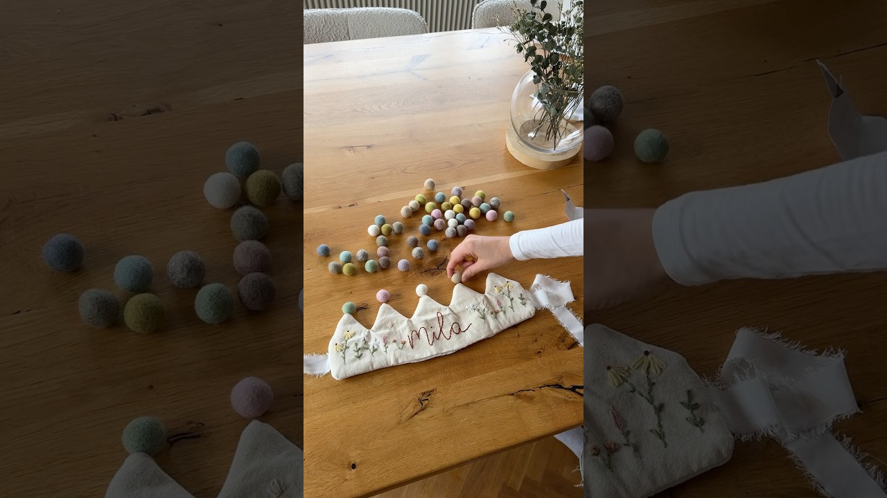 How to make a personlized birthday crown!! 👑🧸🫶🏼✨ 