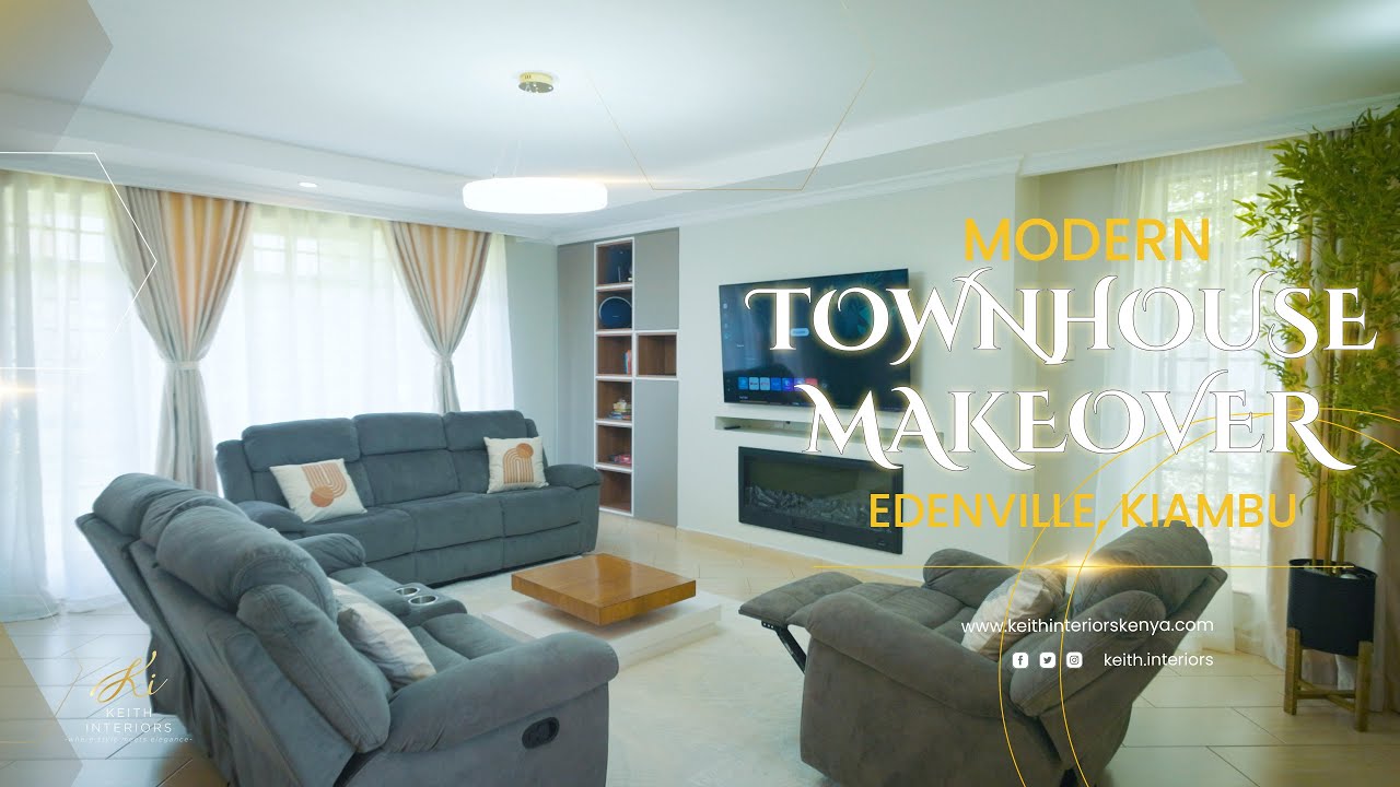 Modern Townhouse Renovation | Before & After Tour | EDENVILLE, KIAMBU