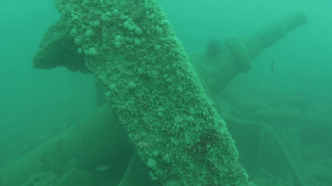 Epave du Falke ou Sperrbrecher 134 - Groix - Juin 2016