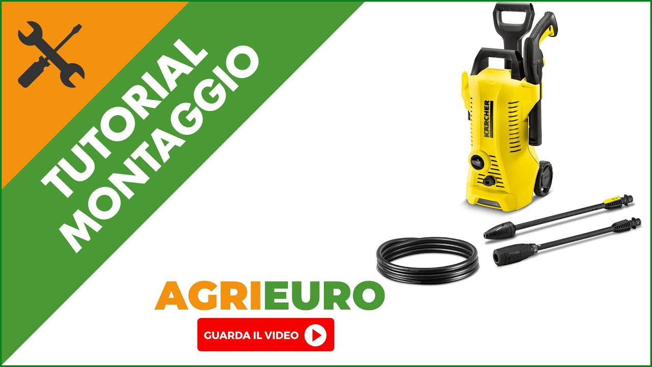 Idropulitrice acqua fredda Karcher K2 Premium Power Control: montaggio del prodotto
