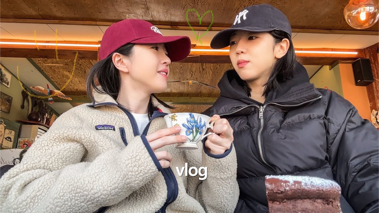 (SUB) ✨5년 만에 다시 간 대학교✨성북동부터 연남동, 을지로까지 데이트 브이로그ㅣlesbian couple ㅣ 레즈커플