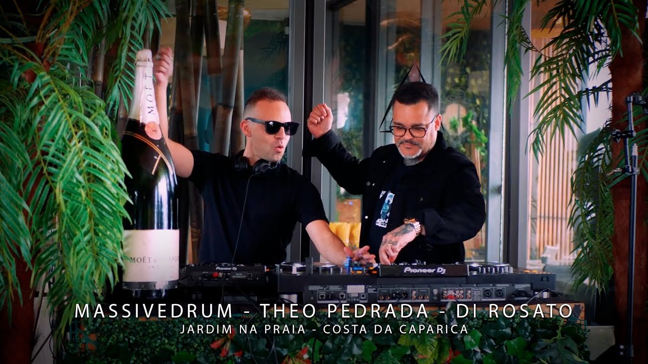 MASSIVEDRUM - THEO PEDRADA - DI ROSATO @ JARDIM NA PRAIA (FULL SET)
