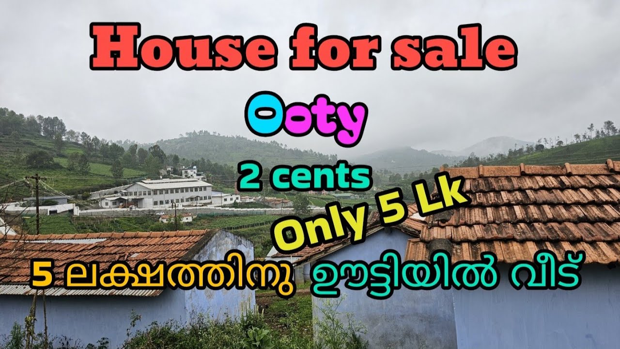 House for sale Ooty 9388890009