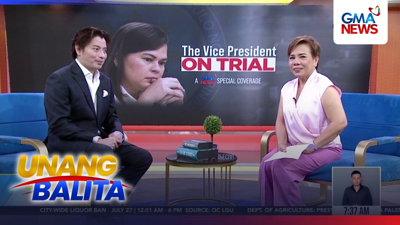 Panayam kay Atty. Michael Poa, abogado ni VP Sara Duterte | Unang Balita
