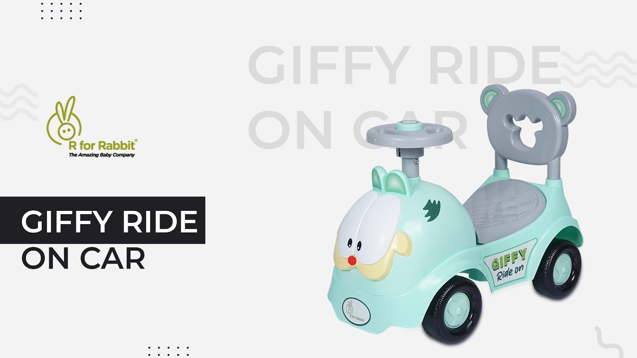 R for Rabbit Giffy Ride On Car Installation Video
