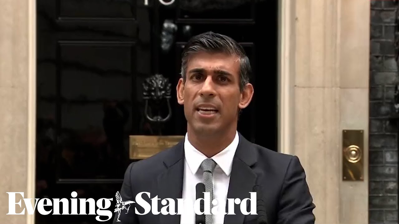 Rishi Sunak's first speech as Prime Minister in full