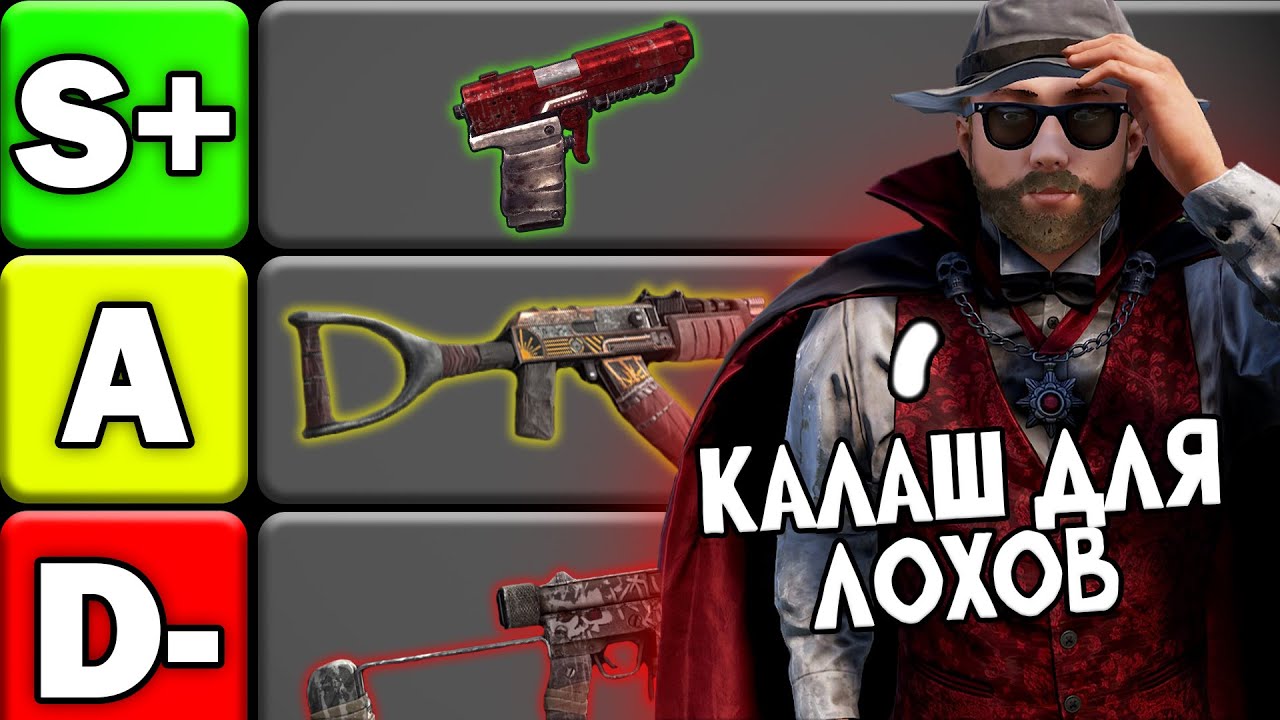 Тир Лист ОРУЖИЙ в РАСТ RUST