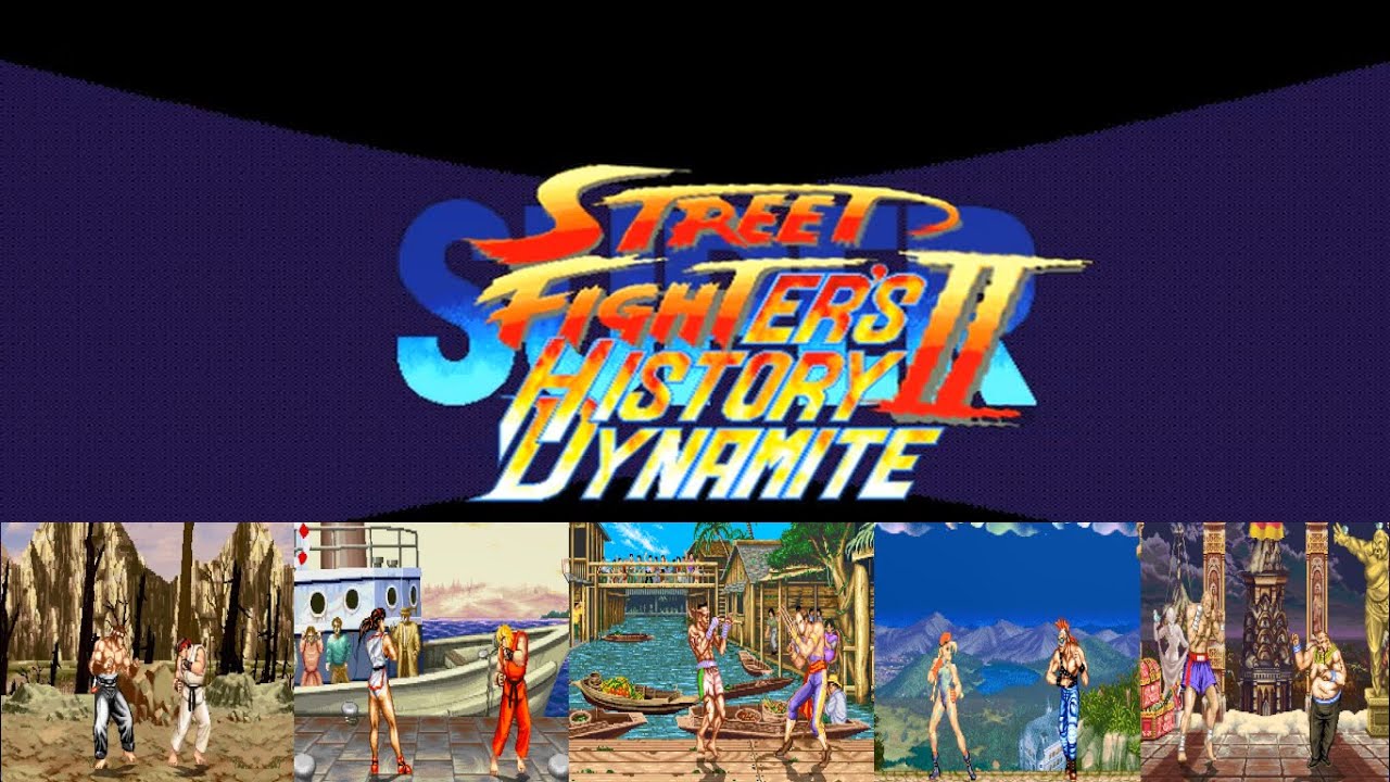 [MUGEN GAME] Super Street Fighter's History II Dynamite by Dreamstalker Games/Michael D. Grimm