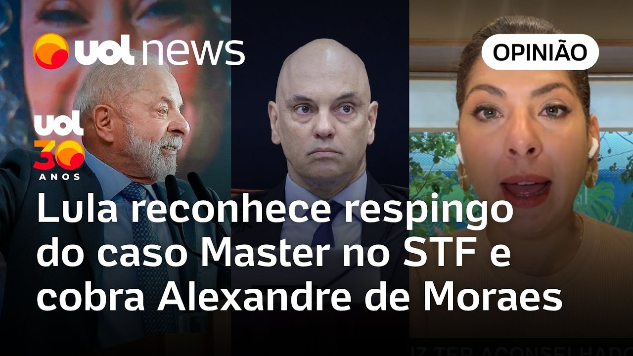 Lula reconhece respingo do caso Master no STF e cobra Alexandre de Moraes | Daniela Lima