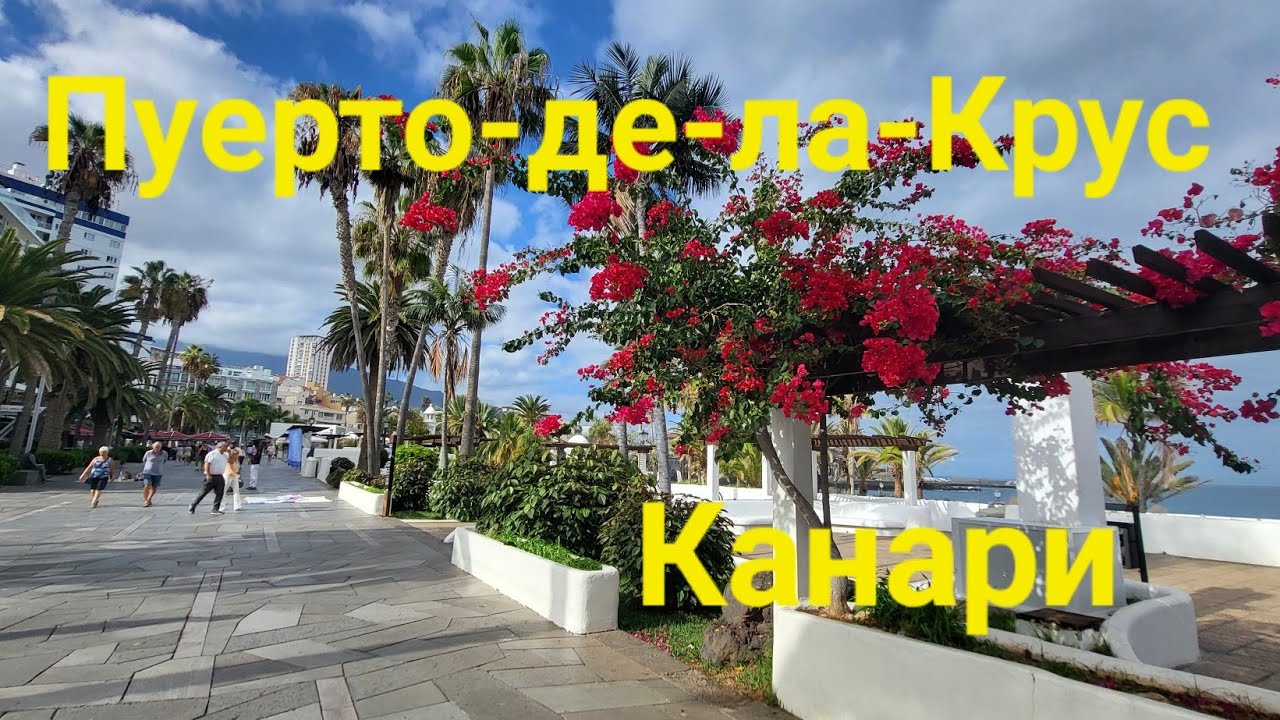 Тенеріфе! Знайомство з Пуерто-де-ла-Крус! #влогукраїнською #українськийблогер #travel 