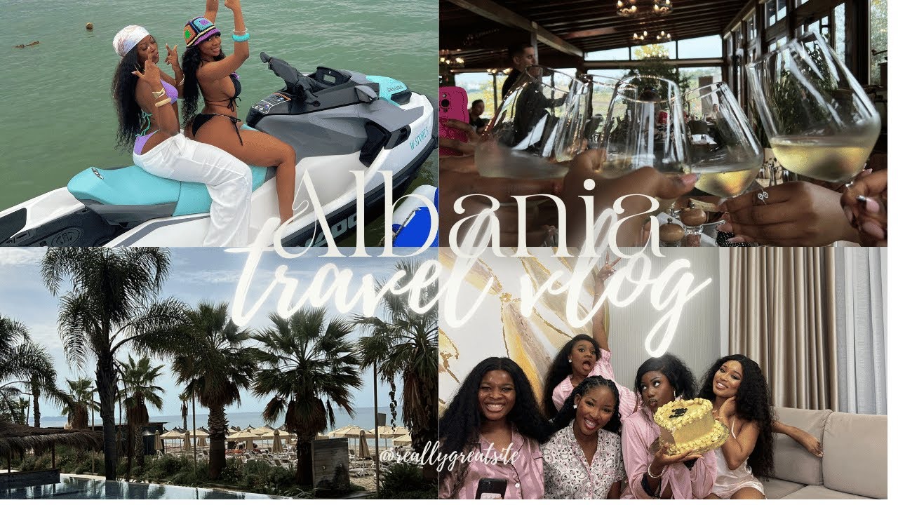 BIRTHDAY TRIP TO ALBANIA| Girls trip to Durres| Asked my friends to dress like me for dinner & more