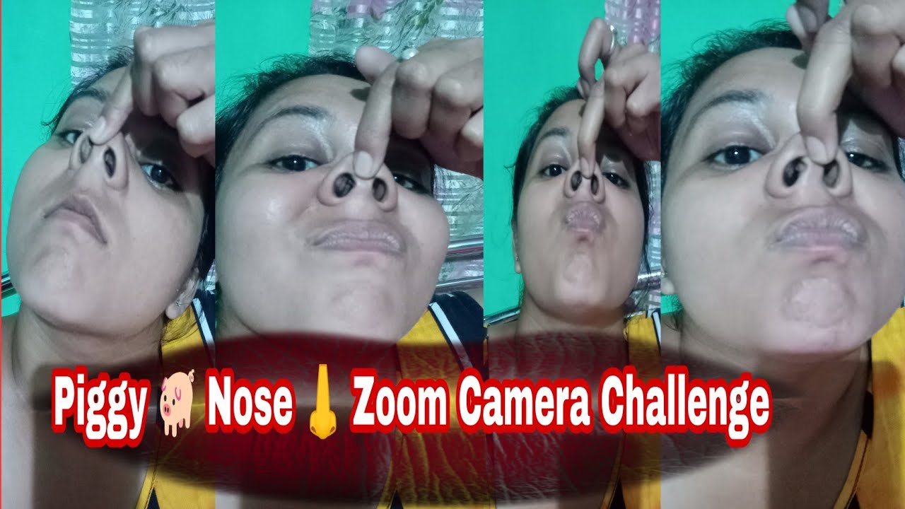 Piggy🐖 Nose 🐽zoom Camera ll Requested video ❤️