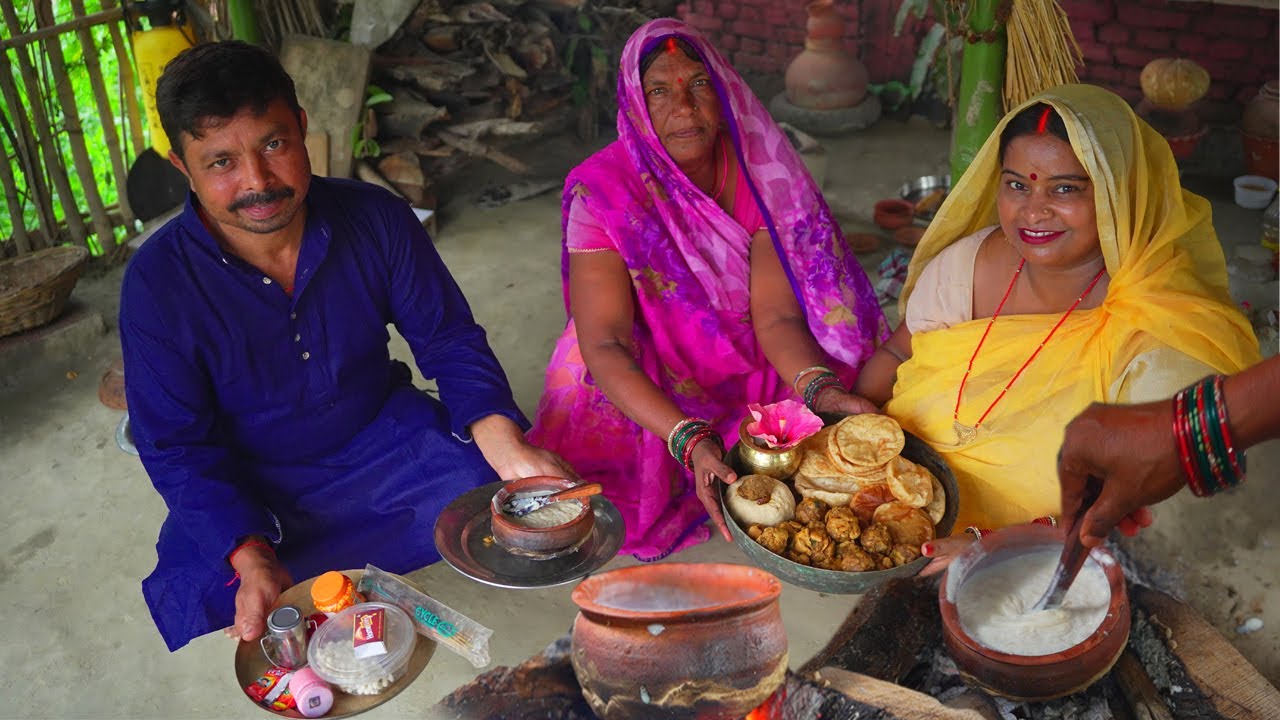 सावन में बनता है हमारे यहां पर गेहूं के आटे से पकवान😍सप्तमी पूजा गेहूं के आटे के लड्डू  पूजा विधि🙏