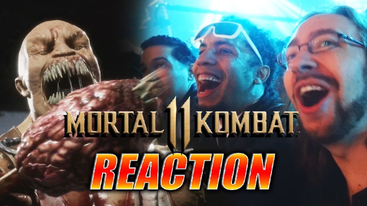 DOODS REACT: Mortal  Kombat XI Gameplay Reveal LIVE! #EarlyAccessProvidedbyWB
